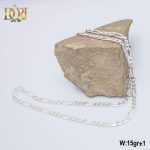 زنجیر مردانه نقره 2