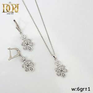 نیم ست نقره