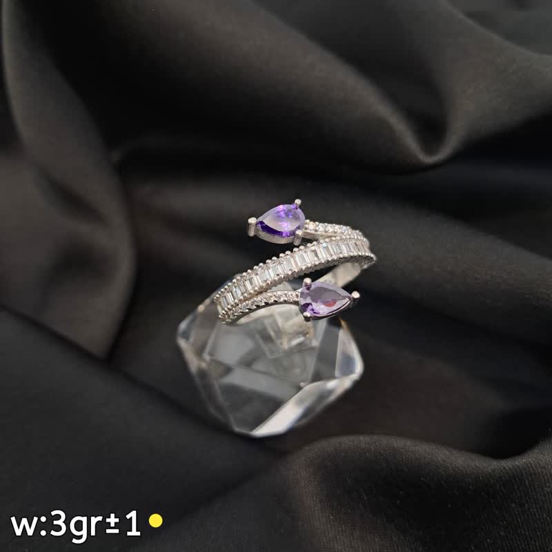انگشتر نقره انگشتر 11123050 - تصویر 1