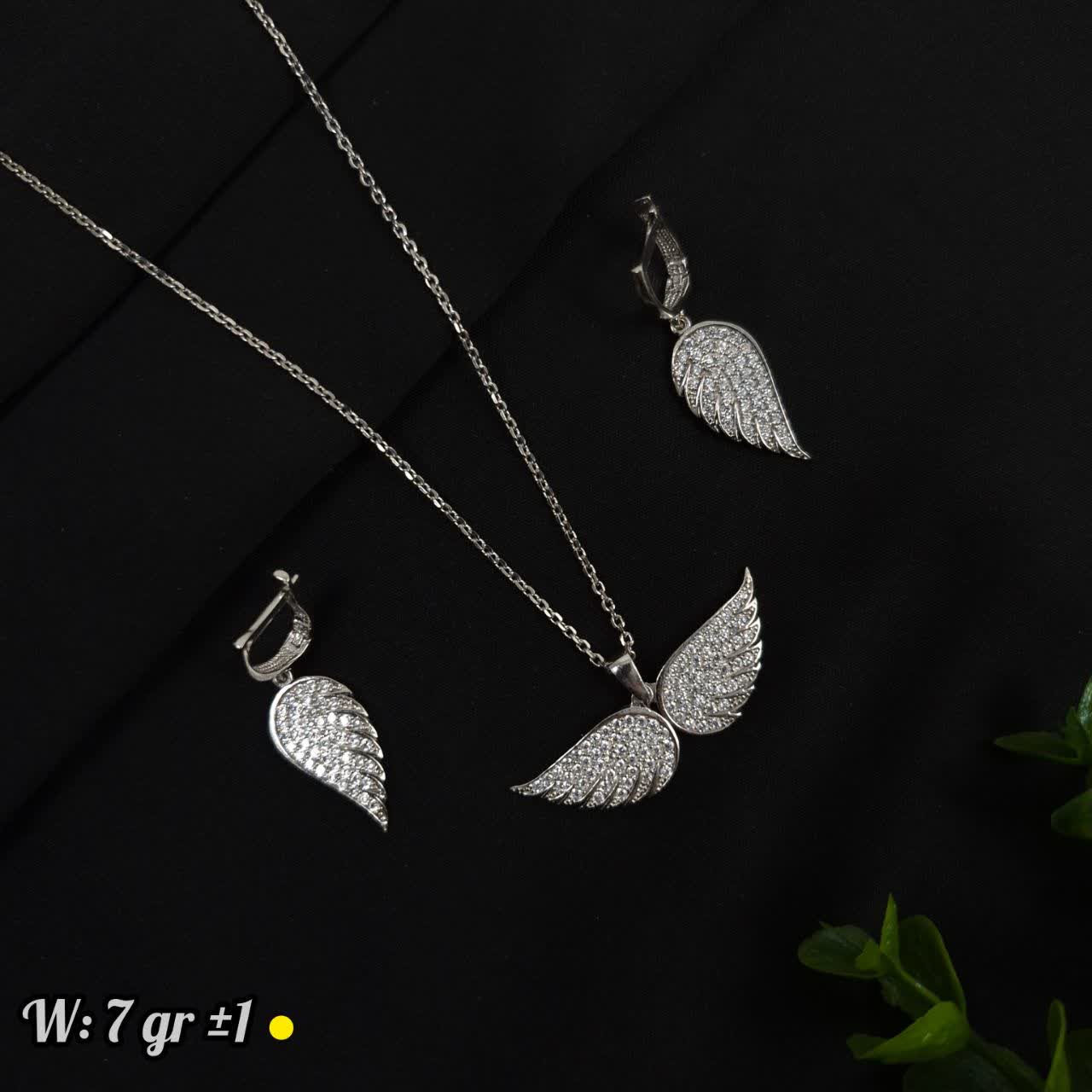 نیم ست نقره نیم ست 20137039 - تصویر 1