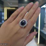 انگشتر نقره یاقوت کبود 11256033 - تصویر 2