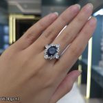 انگشتر نقره یاقوت کبود 11254068 - تصویر 2