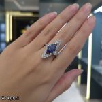 انگشتر نقره یاقوت کبود 11254076 - تصویر 2