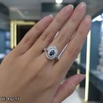 انگشتر نقره یاقوت کبود 11254088 - تصویر 2
