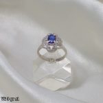 انگشتر نقره یاقوت کبود 11253079