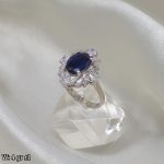 انگشتر نقره یاقوت کبود 11254068