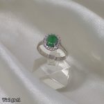 انگشتر نقره زمرد  11242061