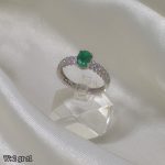 انگشتر نقره زمرد 11242049