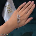 دستبند زنجیری نقره 15115052 - تصویر 2