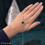 دستبند زنجیری نقره 15114012 - تصویر 2