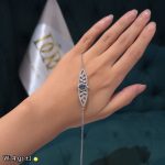 دستبند زنجیری نقره  15114010 - تصویر 2