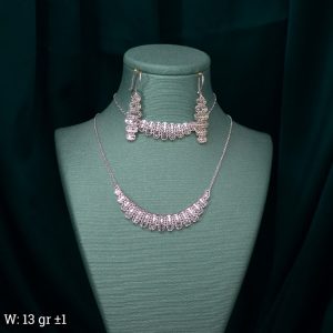 سرویس زنجیری نقره رزین 182513037