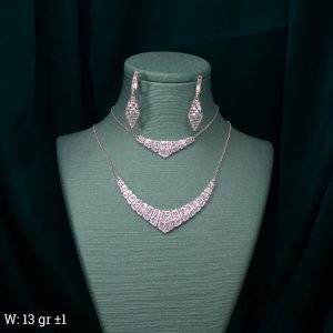 سرویس زنجیری نقره رزین 182513024