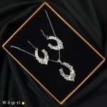 نیم ست نقره تراش 20156075 - تصویر 2