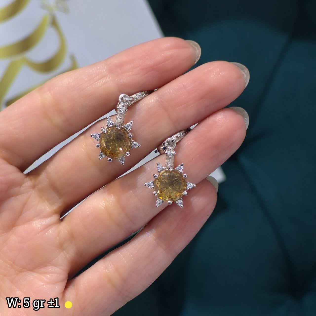 گوشواره نقره گوشواره نقره 19134085 - تصویر 1